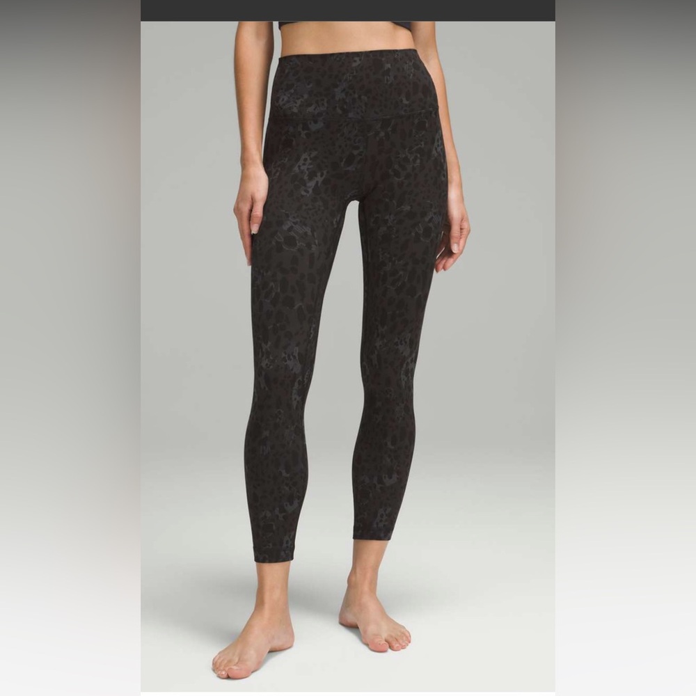 Lululemon Align High Rise 25” Cheetah Leggings